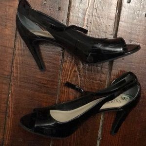 Franco Sarto ankle strap heel